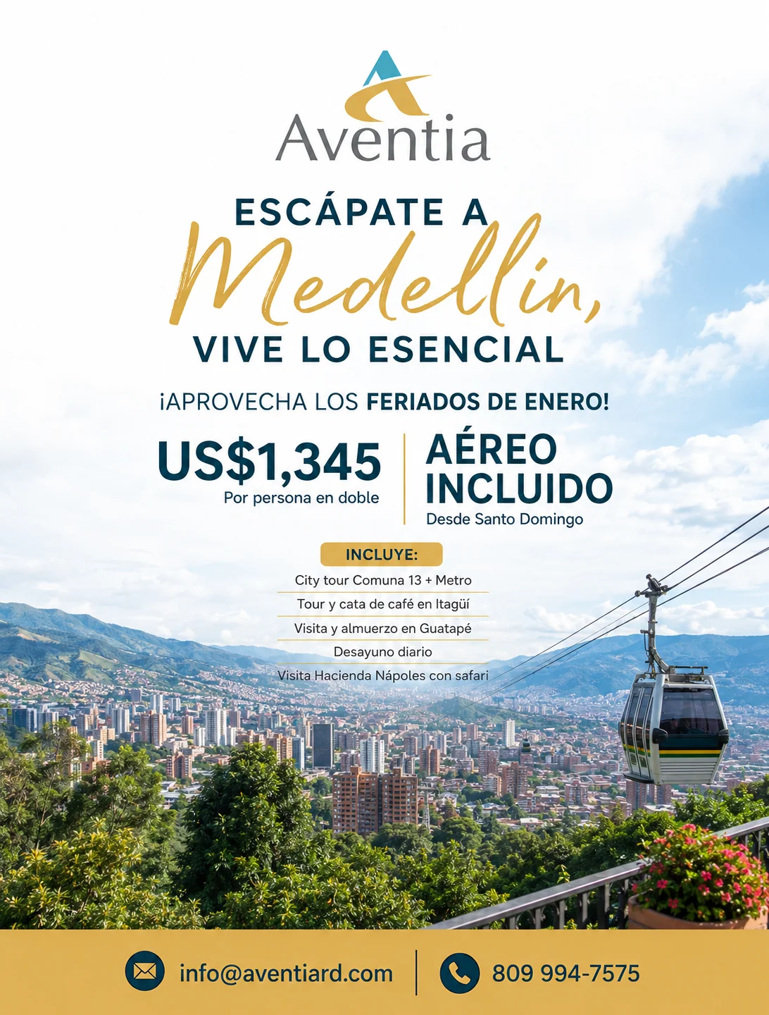 Promoción Escápate a Medellín